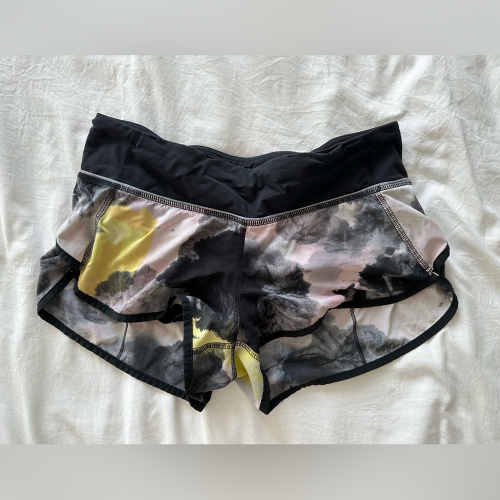 OG TIE DYE LULULEMON SHORTS